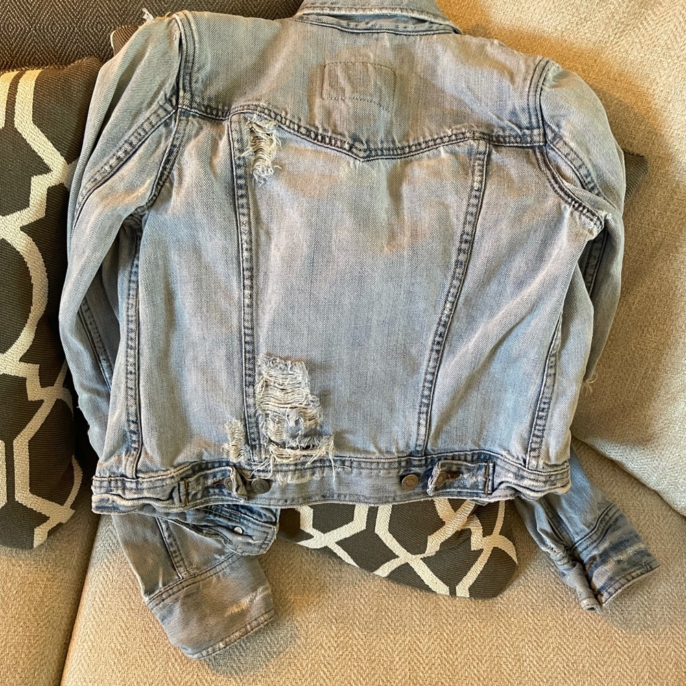 Abercrombie and Fitch jean jacket - Picture 2 of 3